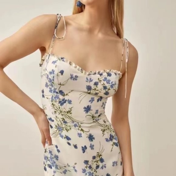 NWOT Reformation Enya Dress in Clarita - Picture 3 of 12